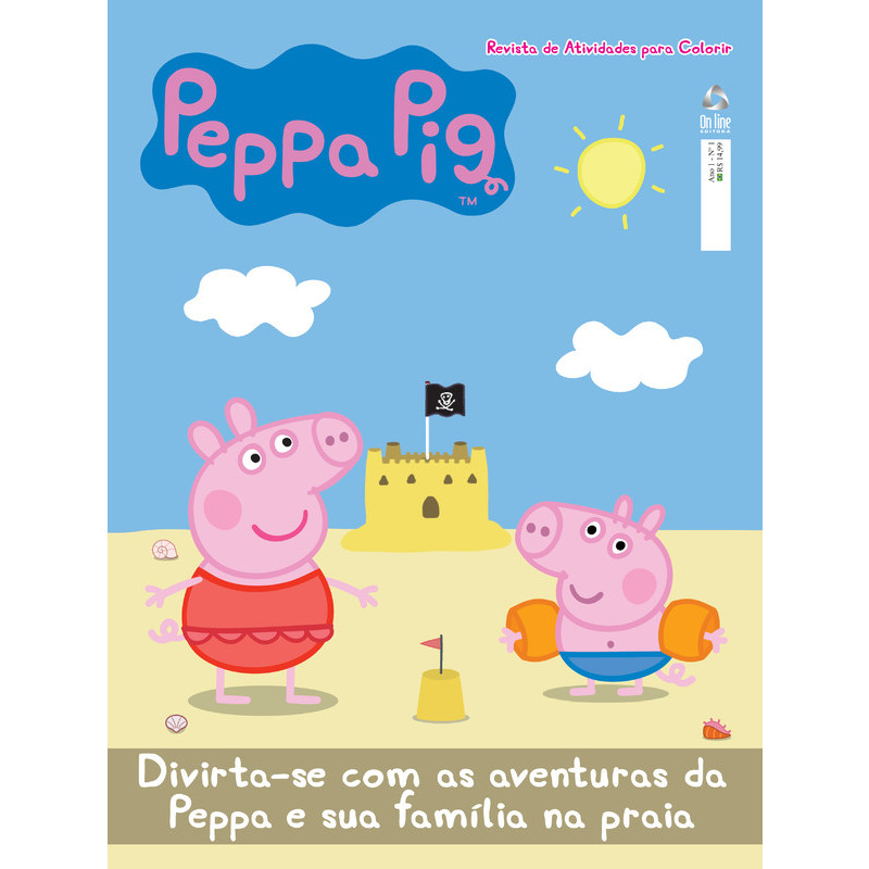 Peppa Pig para Colorir 6