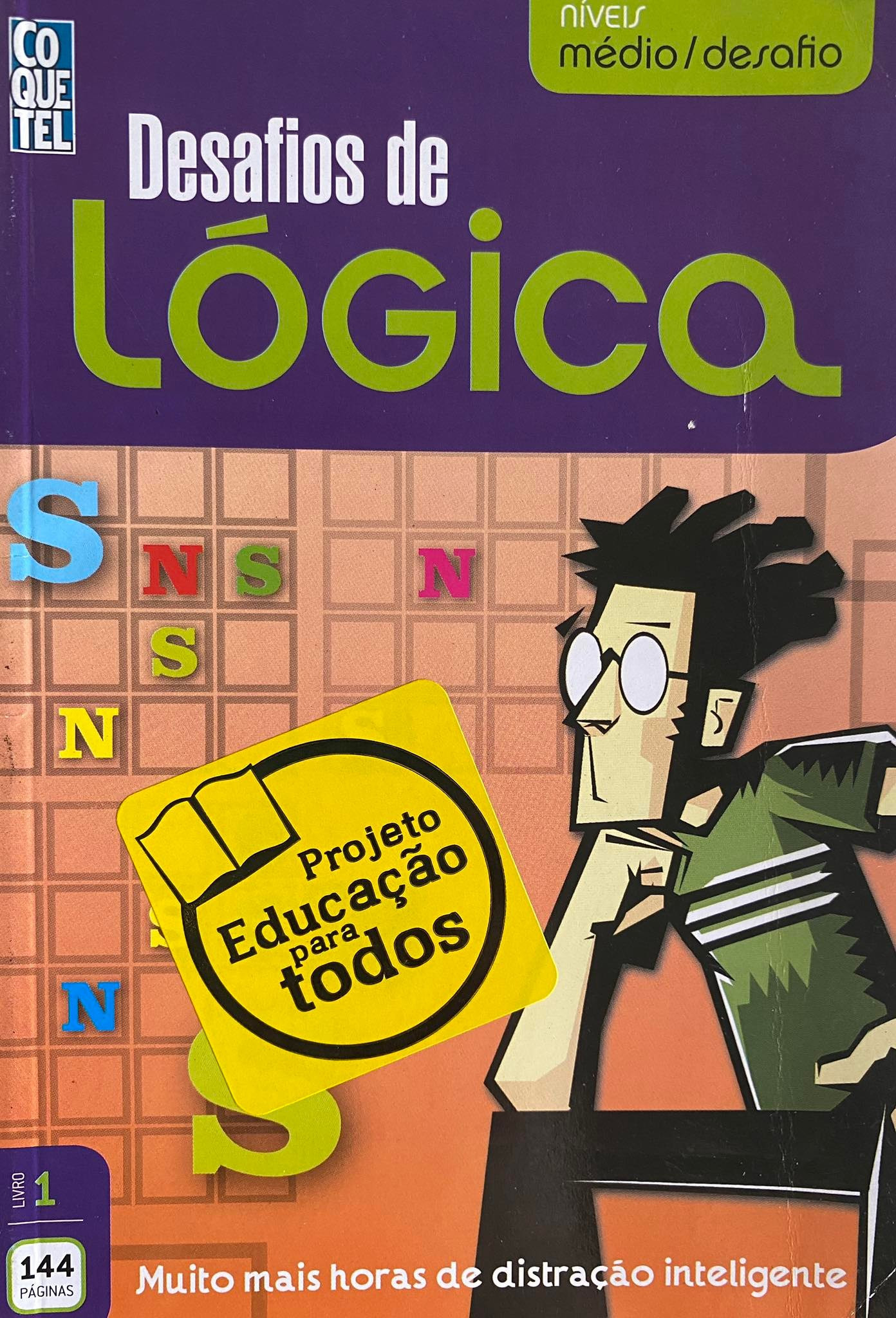 Livro Coquetel Desafios De Logica Ed 24 - 9788500508271